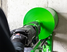 Эксплуатация установки алмазного бурения Eibenstock PLE 450 B PowerLine