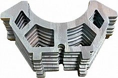 Редукционные вкладыши позиционера для сварки полиэтиленовых труб ПНДело Делатор-160, 2 зажима